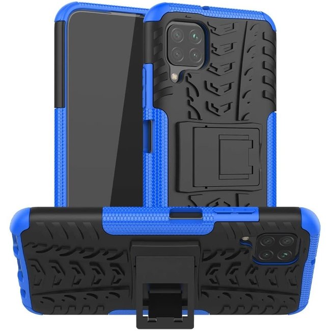 Huawei P40 lite Hoesje - Schokbestendige Back Cover - Blauw