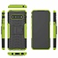 Case for LG V60 ThinQ 5G - Heavy Duty Hybrid Tough Rugged Dual Layer Armor - Kickstand Cover - Green