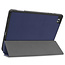 Case2go - Case for Samsung Galaxy Tab S6 Lite - Slim Tri-Fold Book Case - Lightweight Smart Cover mit Stylus Pen holder - Navy Blue