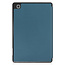 Samsung Galaxy Tab S6 Lite hoes - Tri-Fold Book Case met Stylus Pen houder - Blauw