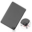 Case2go - Case for Samsung Galaxy Tab S6 Lite - Slim Tri-Fold Book Case - Lightweight Smart Cover mit Stylus Pen holder - Grey