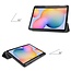 Samsung Galaxy Tab S6 Lite hoes - Tri-Fold Book Case met Stylus Pen houder - Don't Touch Me