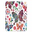 Case2go - Case for iPad Pro 11 (2018) - Slim Tri-Fold Book Case - Lightweight Smart Cover - Butterflies