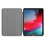 Case2go - Case for iPad Pro 11 (2018) - Slim Tri-Fold Book Case - Lightweight Smart Cover - Butterflies