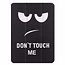 Case2go - Case for iPad Pro 11 (2018) - Slim Tri-Fold Book Case - Lightweight Smart Cover - Don't touch me