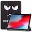 Case2go - Case for iPad Pro 11 (2018) - Slim Tri-Fold Book Case - Lightweight Smart Cover - Don't touch me