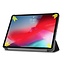 Case2go - Case for iPad Pro 11 (2018) - Slim Tri-Fold Book Case - Lightweight Smart Cover - Don't touch me