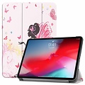 Cover2day Apple iPad Pro 11 hoes - Tri-Fold Book Case - Flower Fairy