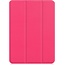 Case2go - Case for iPad Pro 12.9 (2020) - Slim Tri-Fold Book Case - Lightweight Smart Cover - Hot Pink