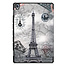 Huawei MediaPad M6 10.8 hoes - Tri-Fold Book Case - Eiffeltoren
