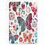 Case2go - Case for Huawei MediaPad M6 10.8 - Slim Tri-Fold Book Case - Lightweight Smart Cover - Butterflies