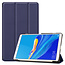 Huawei MediaPad M6 8.4 hoes - Tri-Fold Book Case - Donker Blauw