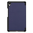 Case2go - Case for Huawei MediaPad M6 8.4 - Slim Tri-Fold Book Case - Lightweight Smart Cover - Navy Blue