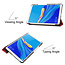 Case2go - Case for Huawei MediaPad M6 8.4 - Slim Tri-Fold Book Case - Lightweight Smart Cover - Red