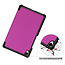 Case2go - Case for Huawei MediaPad M6 8.4 - Slim Tri-Fold Book Case - Lightweight Smart Cover - Purple