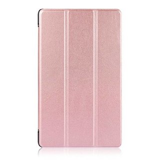 Cover2day Lenovo Tab 4 8.0 - Tri-Fold Book Case - Rosé-Goud