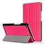 Case2go - Case for Lenovo Tab 4 8.0 - Slim Tri-Fold Book Case - Lightweight Smart Cover - Hot Pink