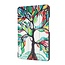 Case2go - Case for Lenovo Tab 4 8.0 Plus - Slim Tri-Fold Book Case - Lightweight Smart Cover - Farbiger Baum