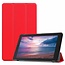 Case2go - Case for Lenovo Tab E8 (TB-8304F) - Slim Tri-Fold Book Case - Lightweight Smart Cover - Red