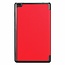 Case2go - Case for Lenovo Tab E8 (TB-8304F) - Slim Tri-Fold Book Case - Lightweight Smart Cover - Red