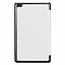 Case2go - Case for Lenovo Tab E8 (TB-8304F) - Slim Tri-Fold Book Case - Lightweight Smart Cover - White