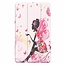 Case2go - Case for Lenovo Tab E8 (TB-8304F) - Slim Tri-Fold Book Case - Lightweight Smart Cover - Flower Fairy