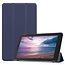 Lenovo Tab E8 hoes (TB-8304F)  - Tri-Fold Book Case - Donker Blauw