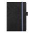 Universele 7/8 inch tablet Case - Wallet Book Case - Black