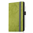 Universele 7/8 inch tablet Case - Wallet Book Case - Green