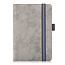 Universele 7/8 inch tablet Case - Wallet Book Case - Grey