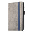 Universele 7/8 inch tablet Case - Wallet Book Case - Grey