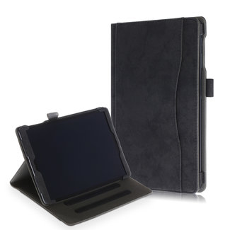 Cover2day Samsung Galaxy Tab A 10.1 (2019) Case - Wallet Book Case - Black