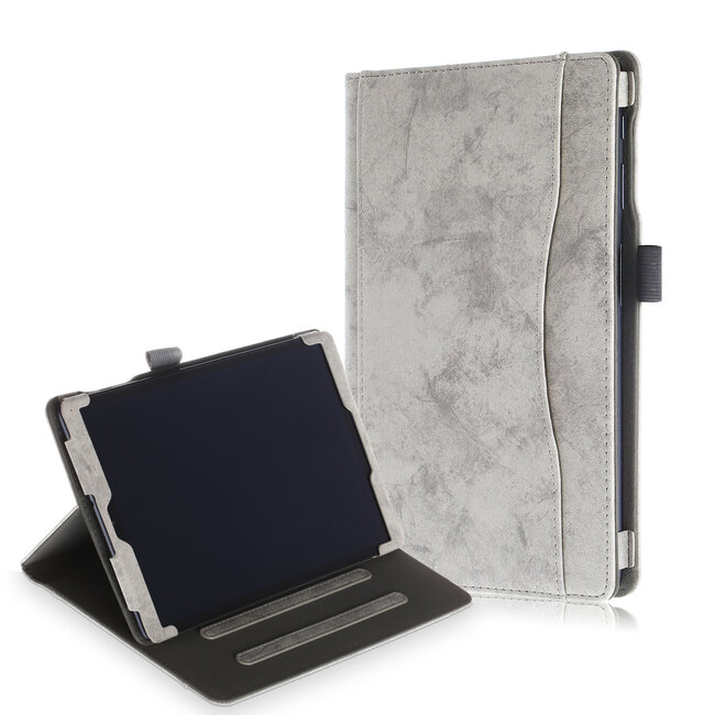 Samsung Galaxy Tab A 10.1 (2019) hoes - Wallet Book Case - Grijs