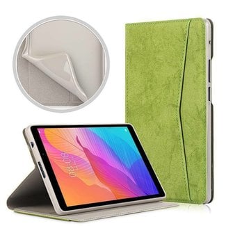 Cover2day Case for Huawei MatePad T8 - Wallet TPU Bookcase - Green