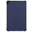 Case for Samsung Galaxy Tab A7 (2020) - 10.4 inch - Book Case Whiteh TPU Cover - Navy Blue