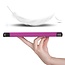 Case for Samsung Galaxy Tab A7 (2020) - 10.4 inch - Book Case Whiteh TPU Cover - Purple