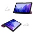 Case for Samsung Galaxy Tab A7 (2020) - 10.4 inch - Book Case Whiteh TPU Cover - Purple