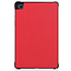 Case for Samsung Galaxy Tab A7 (2020) - 10.4 inch - Book Case Whiteh TPU Cover - Red