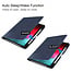 iPad Pro 11 Case - PU Leer Folio Book Case - Dark blue