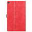 Xiaomi Mi Pad 4 Plus hoes - PU Leer Folio Book Case - Rood