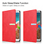 Xiaomi Mi Pad 4 Plus Case - PU Leer Folio Book Case - Red