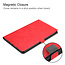 Xiaomi Mi Pad 4 Plus Case - PU Leer Folio Book Case - Red