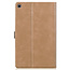 Xiaomi Mi Pad 4 Plus Case - PU Leer Folio Book Case - Licht Bruin