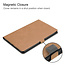 Xiaomi Mi Pad 4 Plus Case - PU Leer Folio Book Case - Licht Bruin