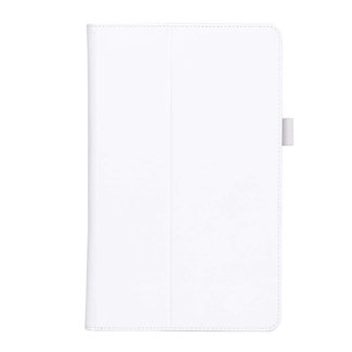 Cover2day Samsung Tab A 10.5 Case - Hand Strap Book Case - White