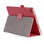 iPad 9.7 - Hand Strap Book Case - Red