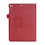 iPad 9.7 - Hand Strap Book Case - Red