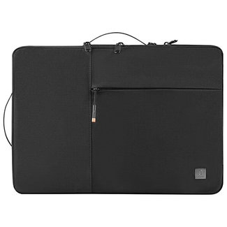 WIWU WIWU - Laptop sleeve 13 inch -  Alpha Double Layer Laptop & MacBook Sleeve - Zwart