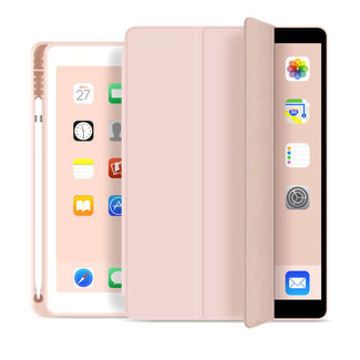 WIWU WIWU - iPad 10.2 (2019) hoes - PU Leren Tri-Fold Book Case - Roze