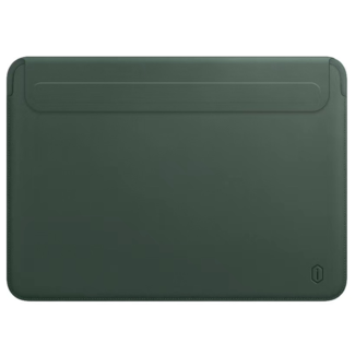 WIWU WIWU Skin Pro II - MacBook Sleeve - 15.4 inch - PU leer - Groen
